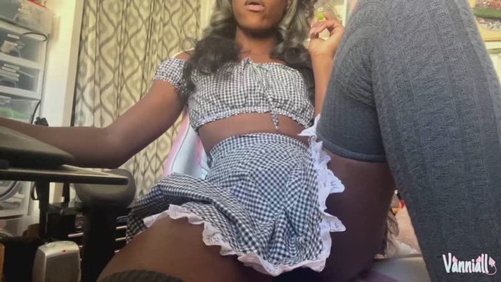 Vanniall's Plaid Frilly Skirt Girl Next Door Stroke