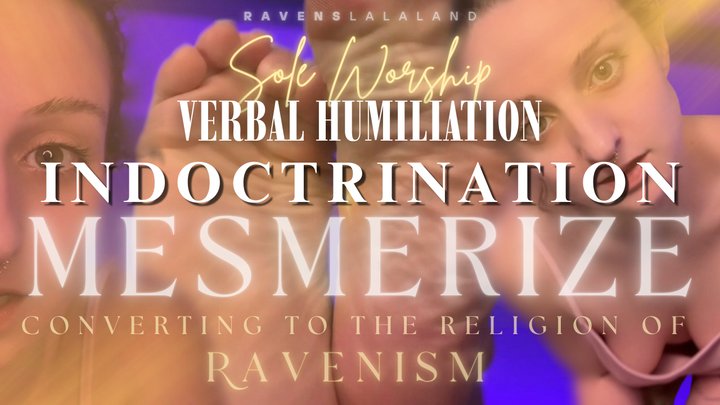 Sole Worship Verbal Humiliation Indoctrination Mindfuck — Converting to the Reli