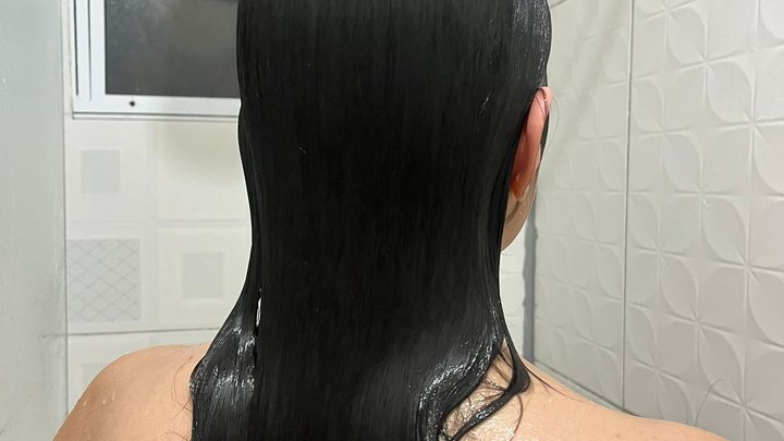 a thorough wash of my hair