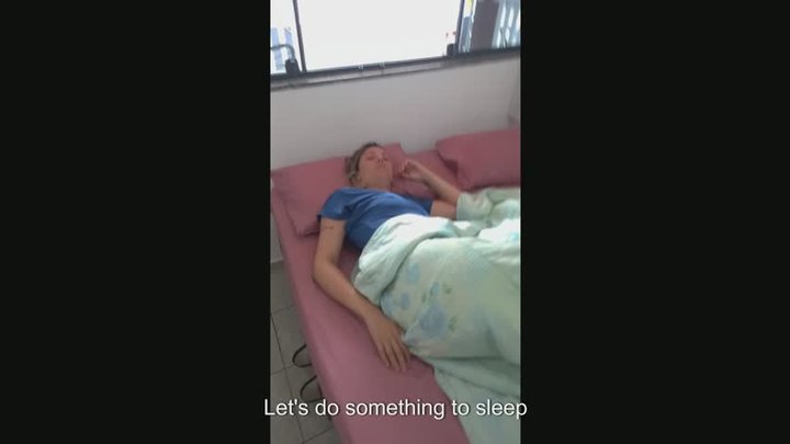 Lazy stepsister had her pussy used while washing the dishes.