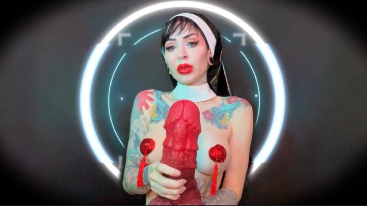 Satan's Servant : Anal hands free Spiritual Surrender - HFO, BLASPHEMY , NUN FET