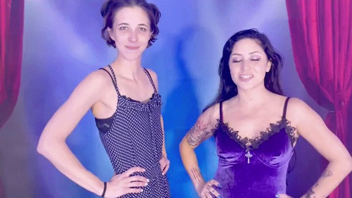 Whose Fetish is it anyways?! - FOOTJOB FANTASY with Sushi & Kate Austen HIDEF MO
