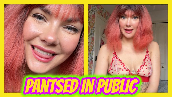 Public Sissy Humiliation Pantsed In Public