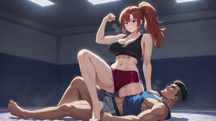 Mixed Wrestling Fantasies #12: Confessions of a Mat Dominatrix