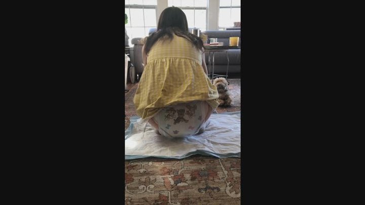 Bug uses her Luvs, Easter 2023