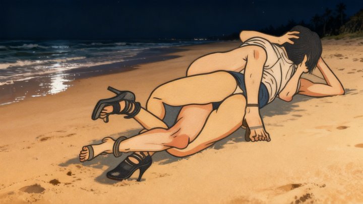Voyeur Beach CatFight
