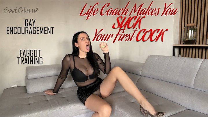 Life Coach Makes You Suck Your First Cock (720p)