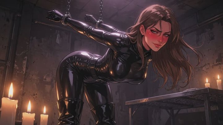 Bondage Stories #139: Catsuit Agent's Bound Confession