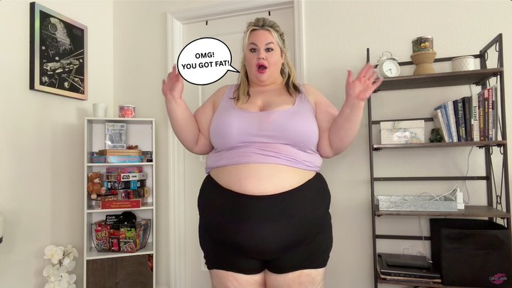 You Got Fat! Mocked and Controlled by Your New Feeder Ex GF