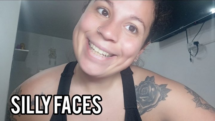 Silly Faces Fetish! I make silly and ridiculous faces just for you