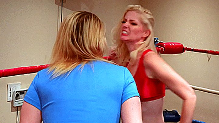 Apollo 1! Sexy Boxing starring Crystal Clark and Charlotte Stokely!