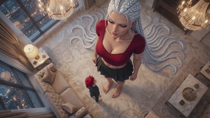Giantess Stories #15: My Willing Tiny Pet