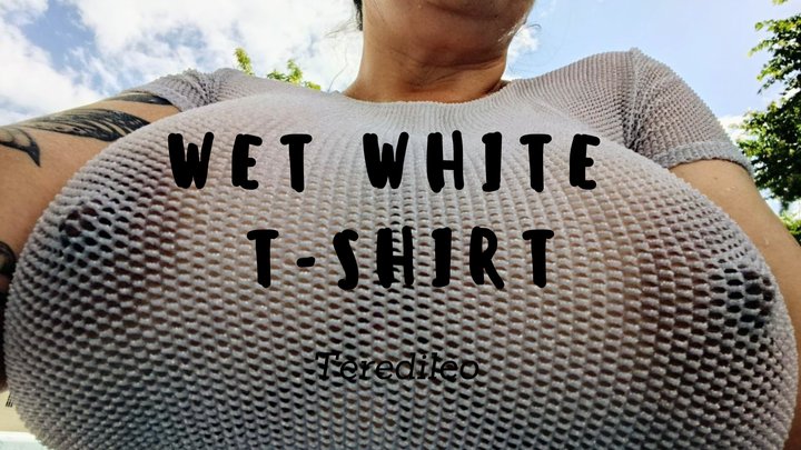 WET WHITE T-SHIRT