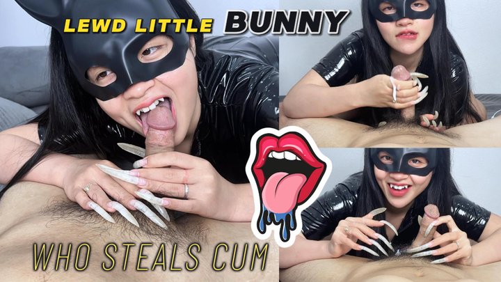 Lewd Little Bunny Who Steals Cum | - Hj - Handjobs - Blowjobs - Oral Sex - Swall