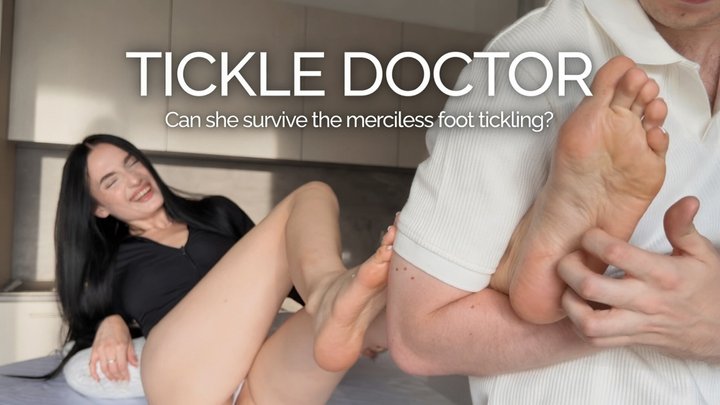 Tickle Doctor – Intense Foot Tickling of Sensitive Soles & Toes with Hands and H