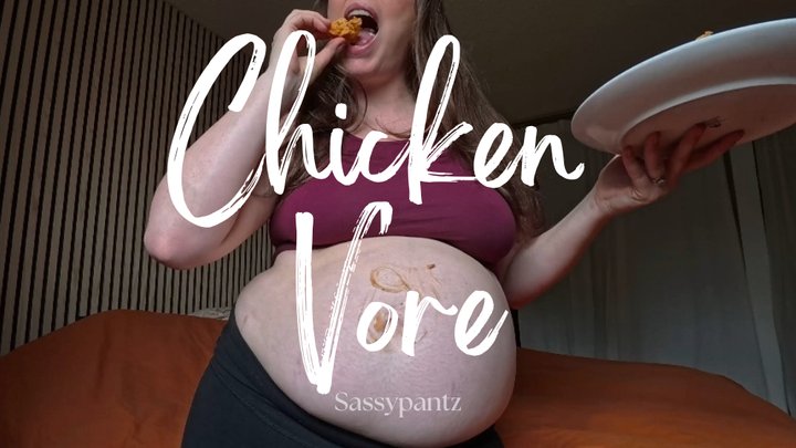 Chicken Vore - A StepMommy Domme Roleplay scene featuring Belly Fetish, Belly Bu