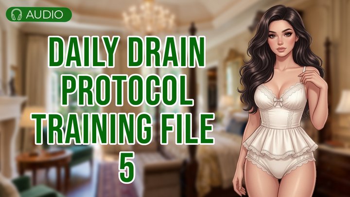 Daily Drain Protocol – Findom Training Files 5 (Savannah)