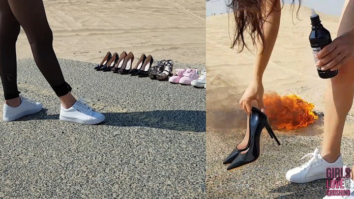 Anastasija 97 - Toy, Food & Shoe Destruction Part 6 WMV