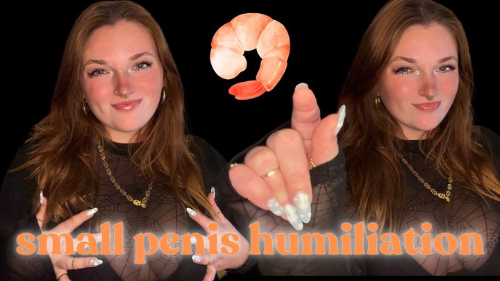 Small Penis Humiliation- SPH Pathetic Dick Cock Tiny Shrimp Bitch Clit Loser Bet