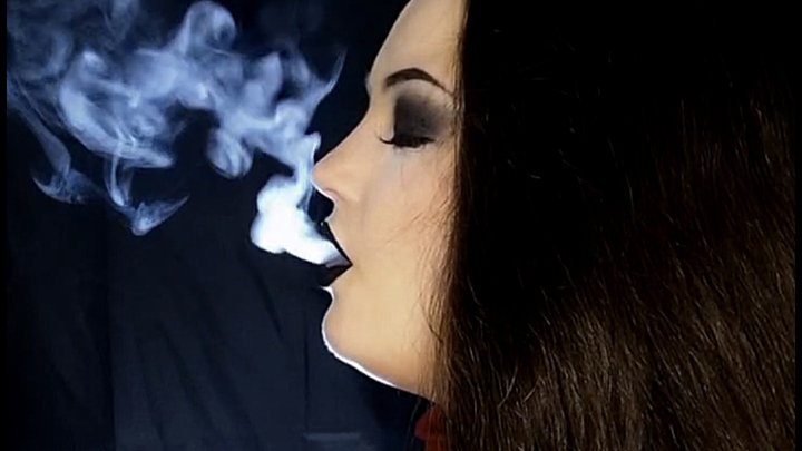 Backlit Smoke & Slow Nose Exhales