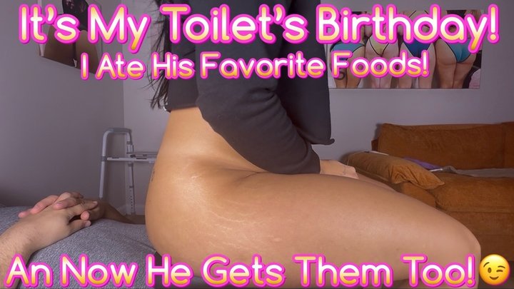 I Got MY Toilet the Best Birthday Gift! - Tessa Toots