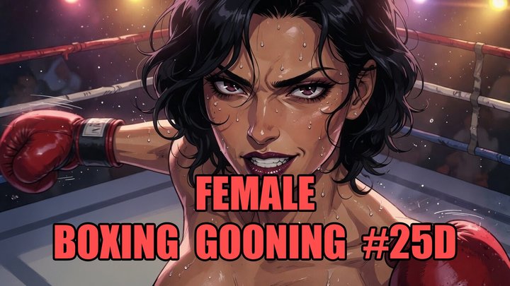 Female Boxing Gooning #25D: Knockout Queens Brain-Melting Ring Domination (Anima