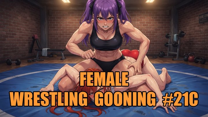 Female Wrestling Gooning #21C: Pinned Beneath the Goddess (Animated, Music)