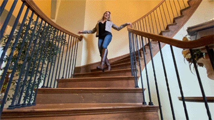 Brown Leather Boots And BlueJeans (MOV HD)