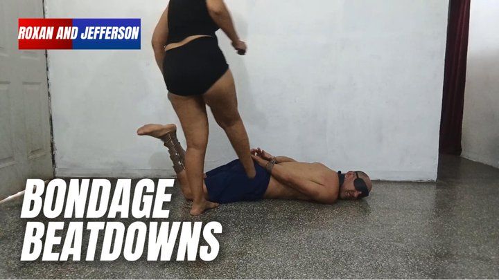 A man is tied up and beaten (T)