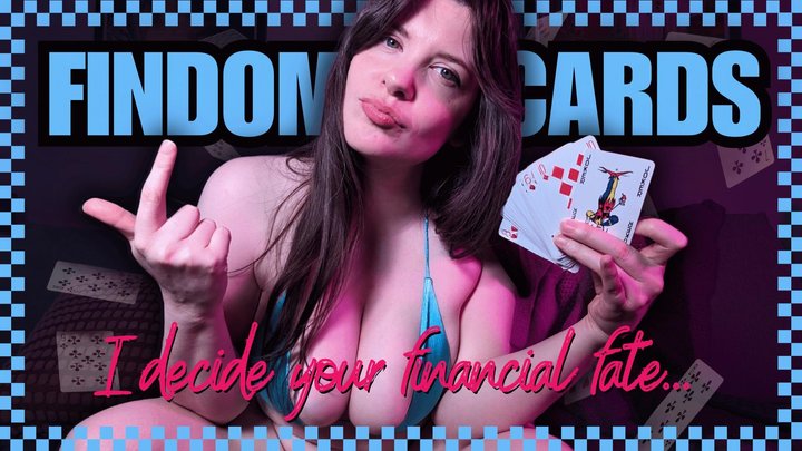 Findom Card Draw 24 My Luck Drains Your Wallet Turning You into My Cash Cow and 