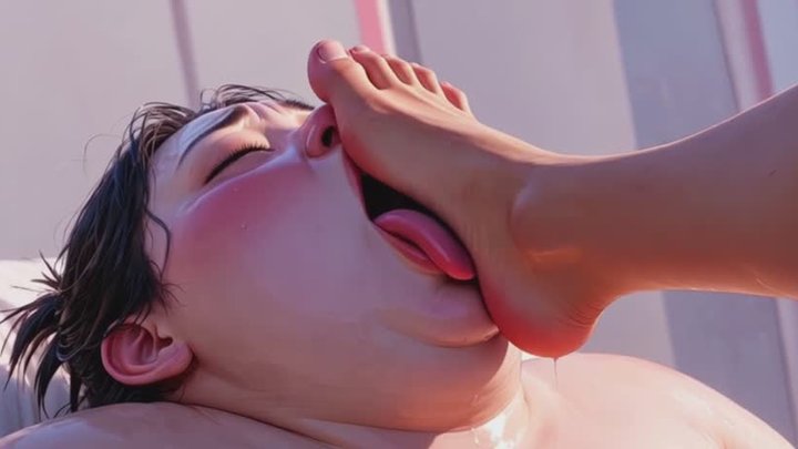 SSBBW Licking Feet Like Crazy - Pure Pleasure and Addiction