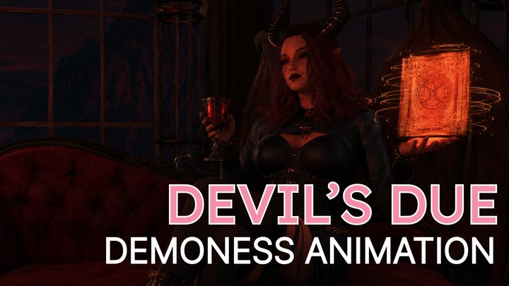 Devil’s Due, Demoness FemDom 3D Animation