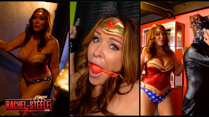 Wonder Woman Takes Revenge by Strap-on Fucking Villain Darkcelo - Rachel Steele