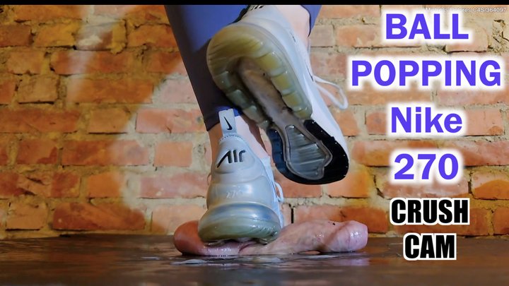 Evil Gym Bunny's Brutal 270s Crush the Cum: Ballbusting Workout 4 *CRUSH CAM ver