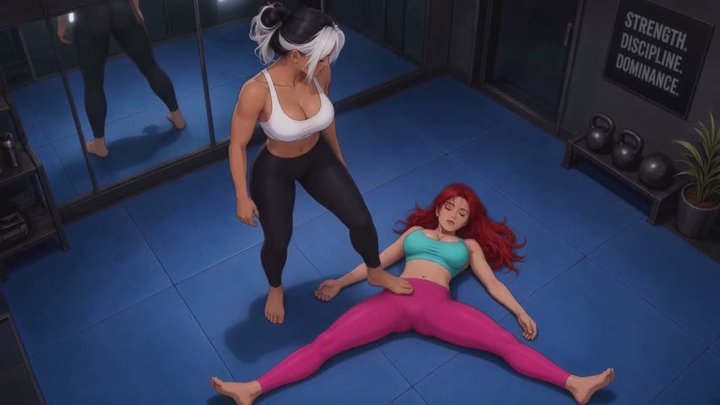 Cunt Busting Stories #11B: Gym Rivalry Settled Between My Legs (Animated)