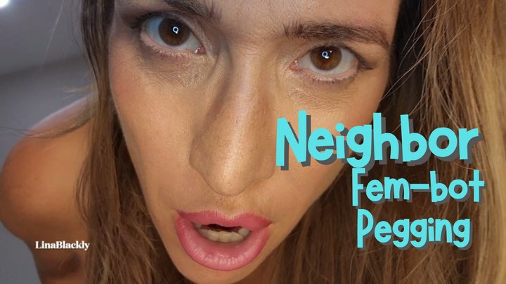 POV Femdom Strap-on Porn: Pounded by a Dominant Neighbor