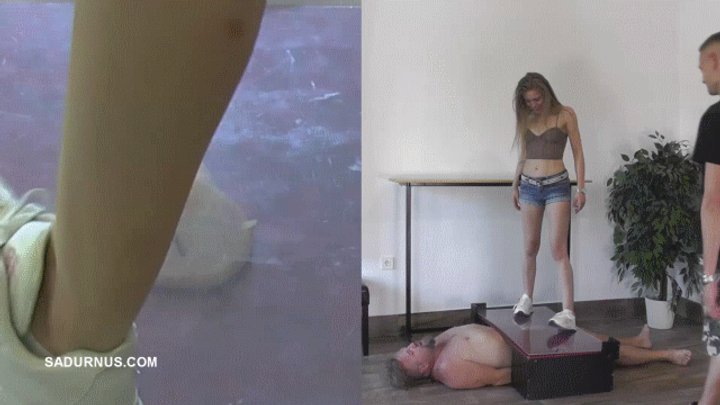 Bonnie and boyfriend love each other on the slave's balls PP wmv