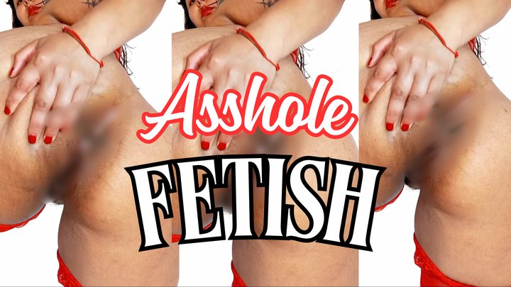 Asshole fetish - Close-up of my anus and dirty talk In Spanish