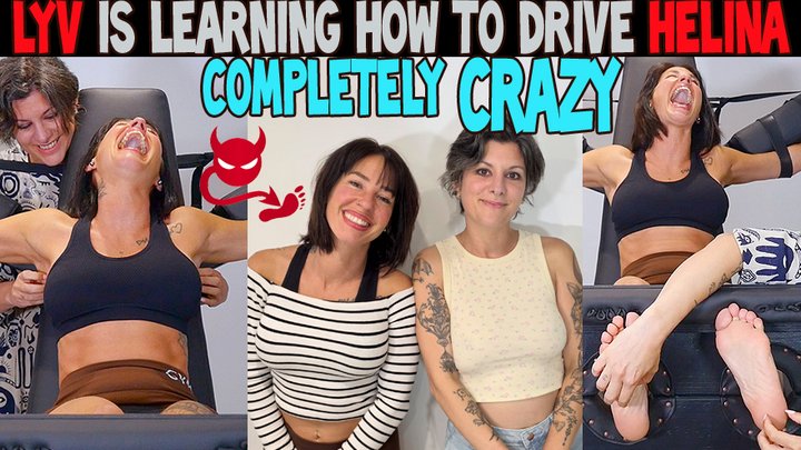 LYV IS LEARNING HOW TO DRIVE HELINA COMPLETELY CRAZY - FULL HD MP4