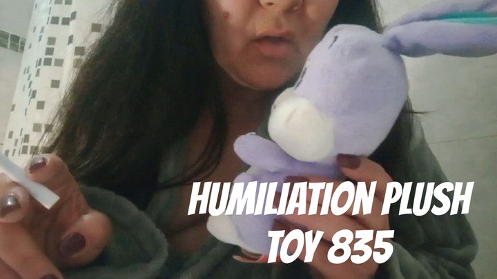 Humiliation plush toy 835