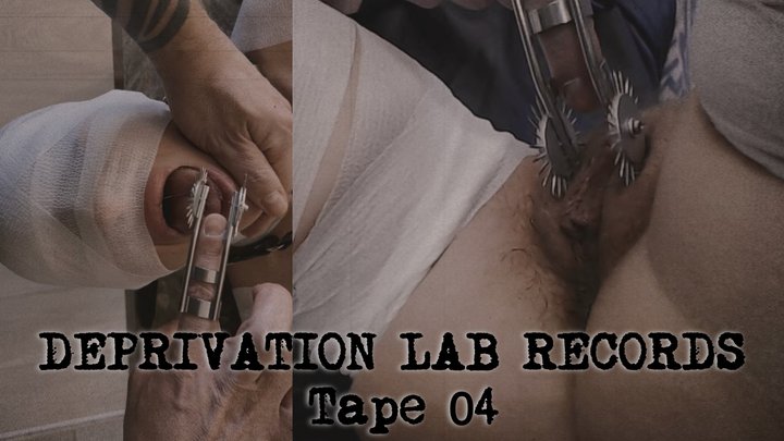 DEPRIVATION LAB RECORDS | Tape 04: Full Bandage Mummification. Brown Noise with 