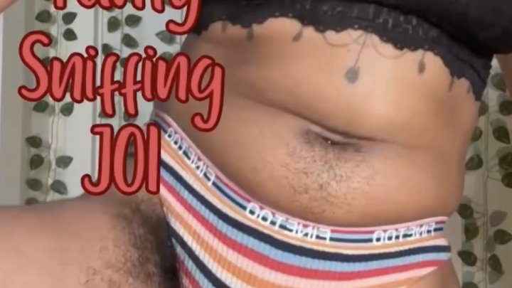 Heatwave Panty Sniffing JOI: Hairy Ebony Dirty Panty Fetish 1080p