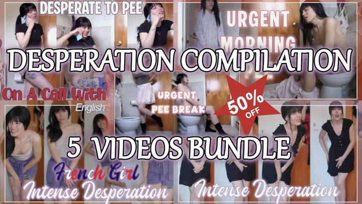Female Desperation Compilation - Enjoy this discount on various clips of Lunasha