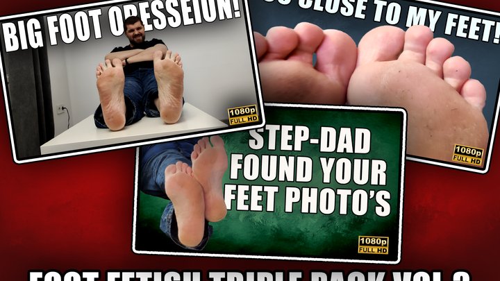 Foot Fetish Triple Pack Vol 3 - 4k UHD 2160p - KingMarti