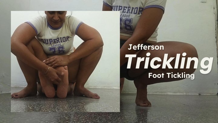 This guy is so ticklish (T)