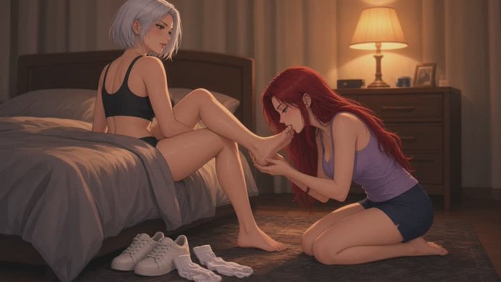 Foot Worship Stories #13: Sweaty Sock Devotion
