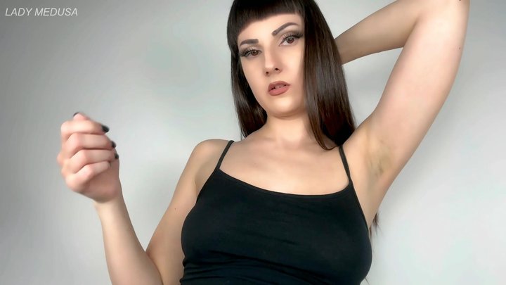 Sensual armpit JOI + cum countdown