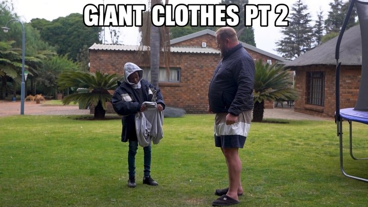 Dressing Harold in Giant Clothes and Carrying Him Around (Pt 2)