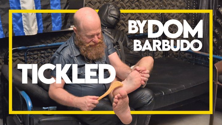 Tickled in Strait Jacket by Dom Barbudo (1080p) Tickling - BDSM - Leather - Mast