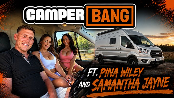 Jogging turned into a campervan threesome with a complete stranger